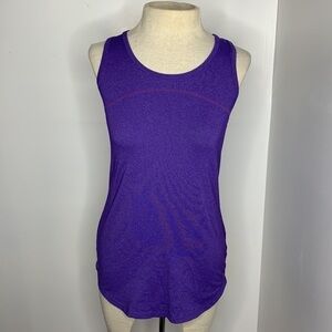 Athleta racerback tank in rich deep purple